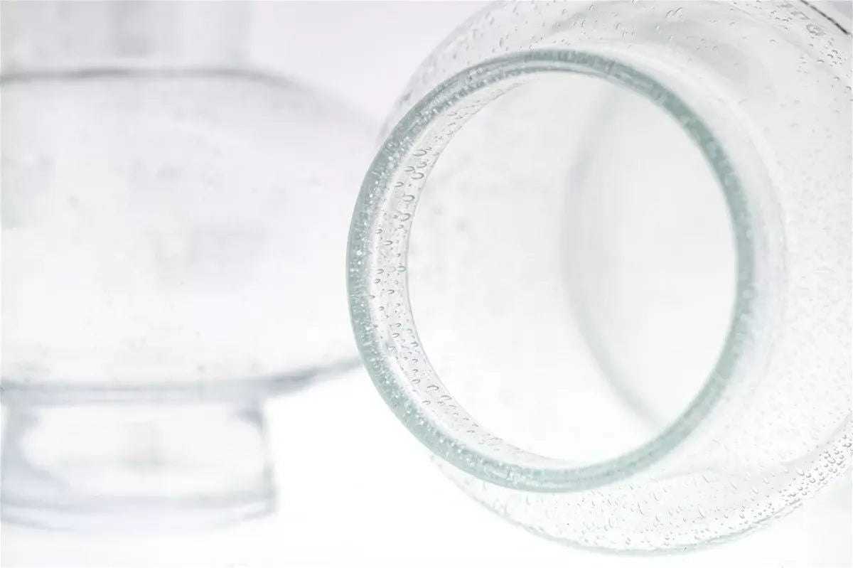 Lowlands Design Modest Clear Bubbles Vase
