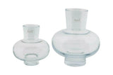 Lowlands Design Modest Clear Bubbles Vase