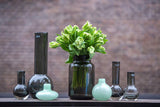 Lowlands Design Nova C Smoke Glass Vase by Dutz