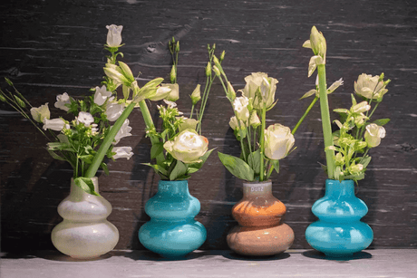 Lowlands Design Vase H16 D14cm - Jungle Green