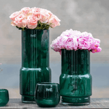 Lowlands Design Fenn Dark Green Vase