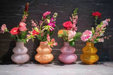 Lowlands Design Skrzyszow Glass Vase - Ochre