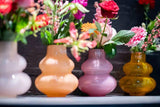 Lowlands Design Skrzyszow Glass Vase - Ochre