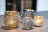 Lowlands Design Diva Glass Hurricane Candleholde