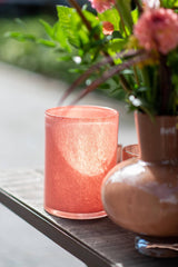 Lowlands Design Glass Cylinder Candleholder Vase