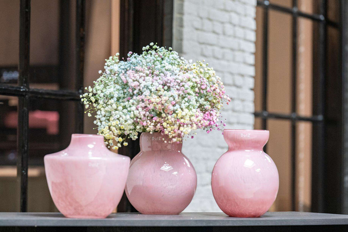 Lowlands Design Zlatko Glass Vase - Pink