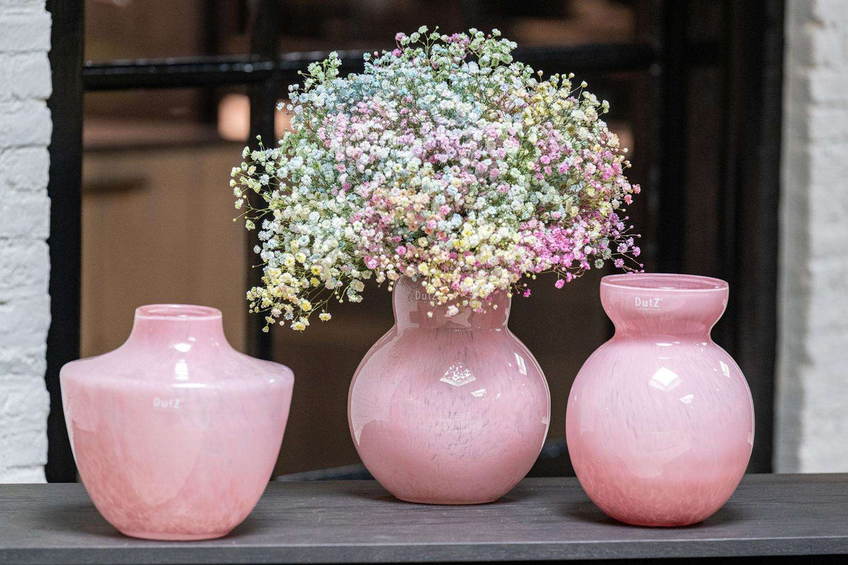 Lowlands Design Zlatko Glass Vase - Pink