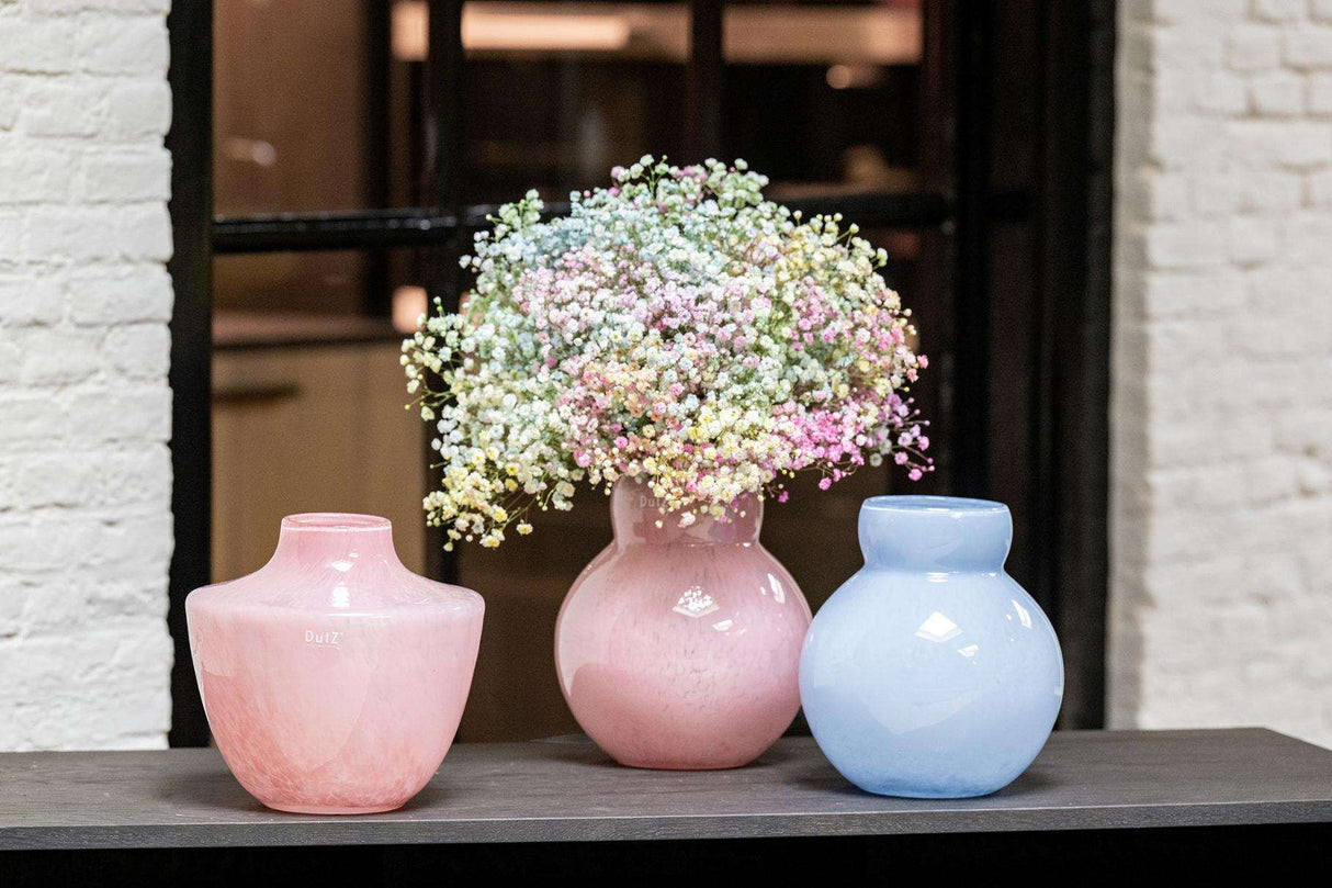 Lowlands Design Zlatko Glass Vase - Pink