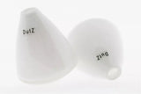 Lowlands Design Tumbling Vase White H12 D10cm