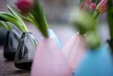 Lowlands Design Tumbling Smoke Glass Vase by Dutz