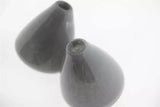 Lowlands Design Tumbling Grey Vase by Dutz