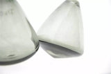 Lowlands Design Tumbling Smoke Glass Vase by Dutz
