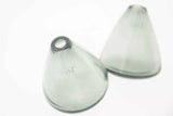 Lowlands Design Tumbling Smoke Glass Vase by Dutz