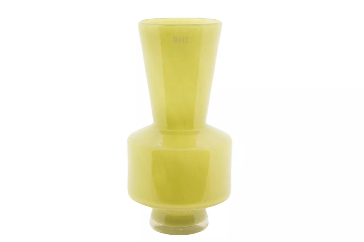Lowlands Design Shani Chartreuse Glass Vase