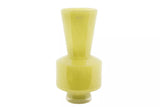 Lowlands Design Shani Chartreuse Glass Vase