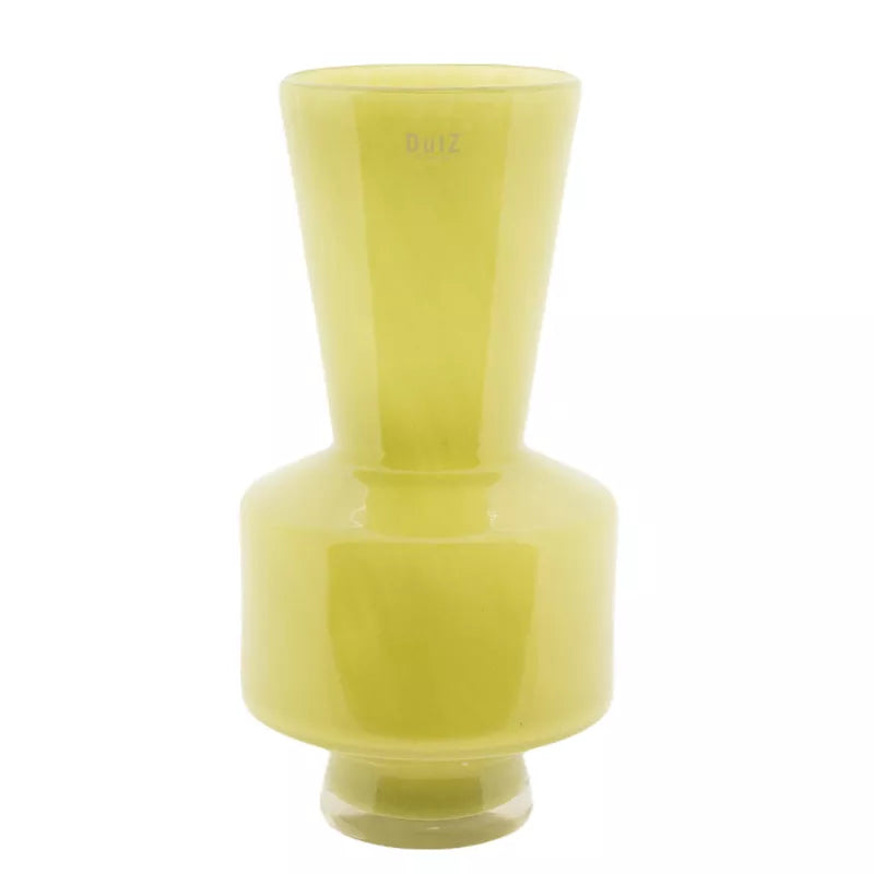 Lowlands Design Shani Chartreuse Glass Vase