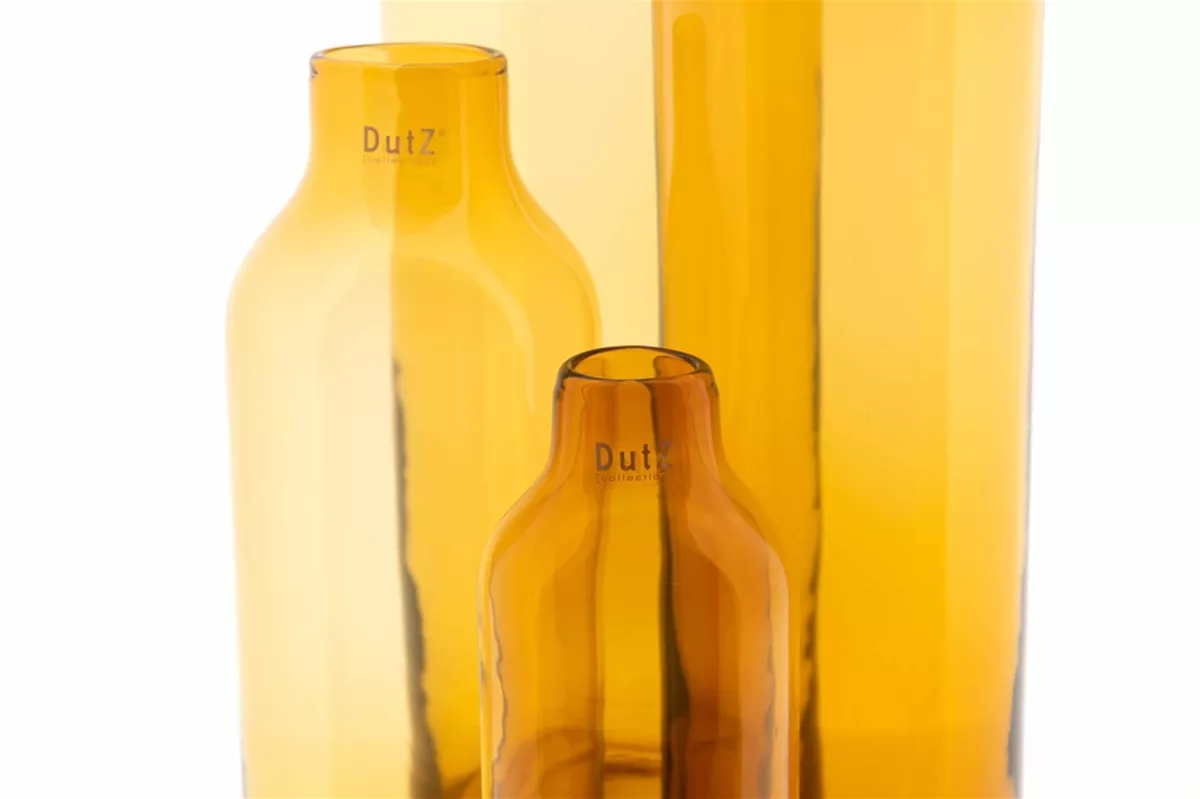 Lowlands Design Longo Amber Glass Vase