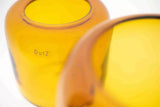 Lowlands Design Vase Mazurka Amber by DutZ