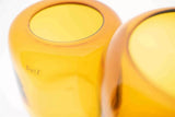 Lowlands Design Vase Mazurka Amber by DutZ