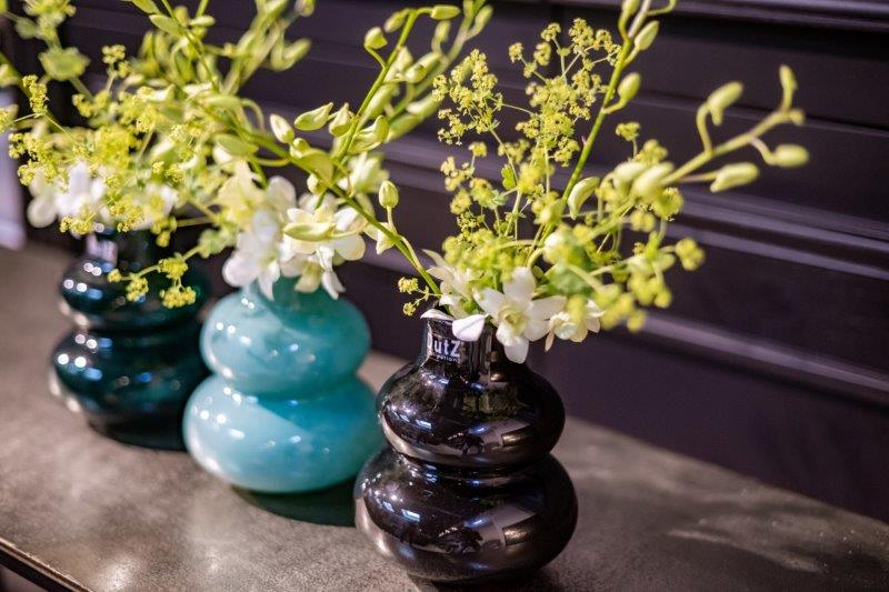 Lowlands Design Skrzyszow Glass Vase H16 x D14cm - Smoke
