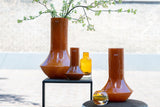 Lowlands Design Marco Glass Vase by DutZ - Warm Orange