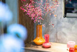 Lowlands Design Marco Glass Vase by DutZ - Warm Orange