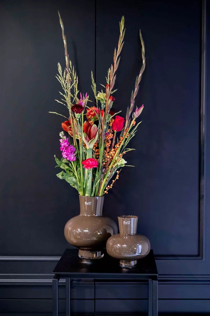 Lowlands Design Modest Light Brown Glass Vase