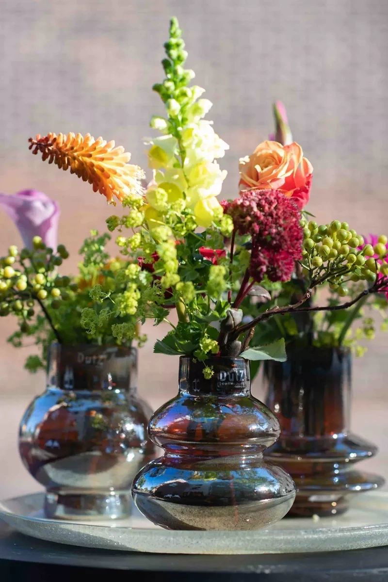 Lowlands Design Ringo Gold Luster Glass Vase