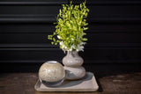 Lowlands Design Skrzyszow Glass Vase H16 x D14cm - Smoke