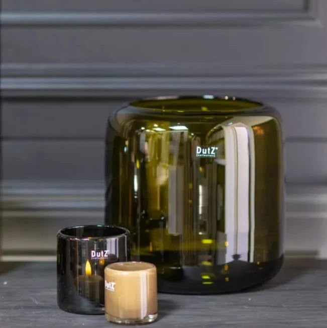 Lowlands Design Mazurka Petrol Vase