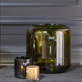 Lowlands Design Mazurka Petrol Vase