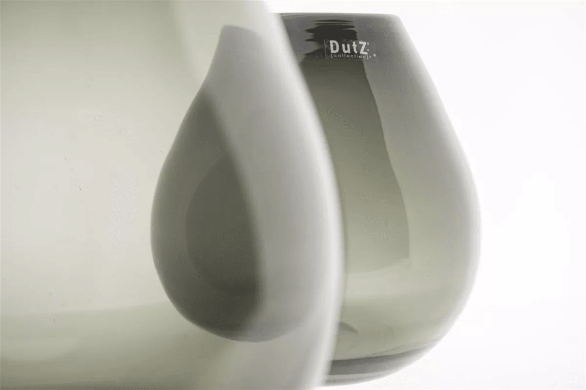 Lowlands Design Druba Smoke Glass Vase by Dutz