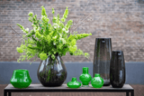 Lowlands Design Druba Smoke Glass Vase by Dutz