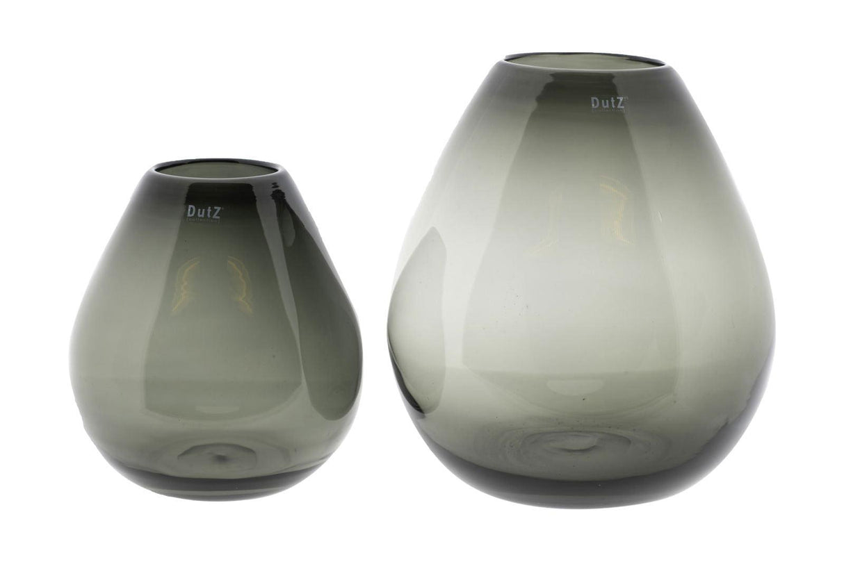 Lowlands Design Druba Smoke Glass Vase by Dutz
