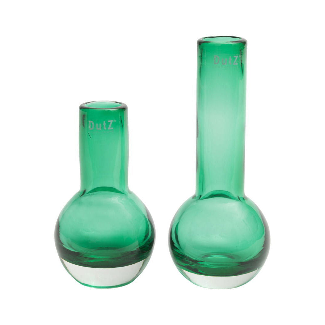 Lowlands Design Masa Jungle Green Glass Vase by Dutz