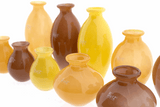Lowlands Design Nadiel Yellow Orange Budvase Set