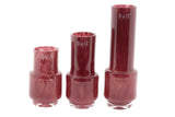 Lowlands Design Rona Glass Vase - Raspberry