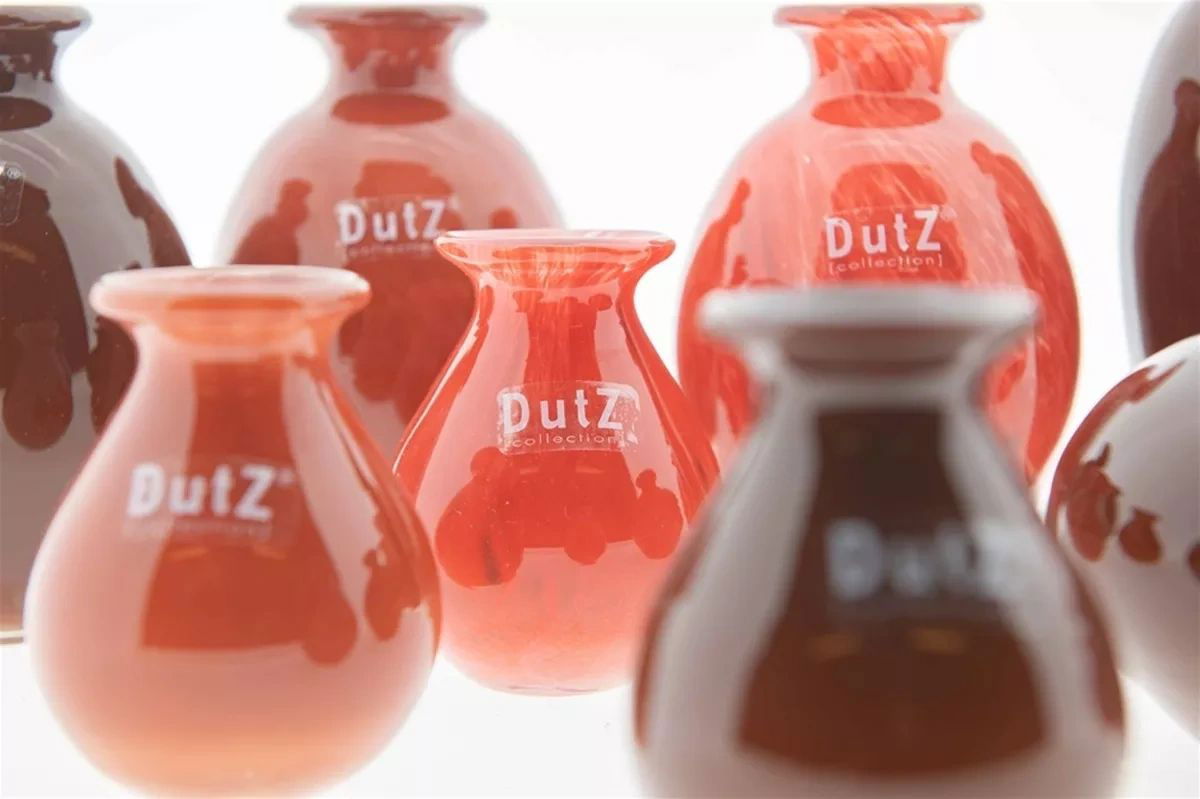 Lowlands Design Nadiel Red Tints Bud Vase Set