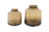Lowlands Design Vase Tisza Smoky Brown by DutZ