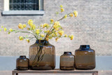 Lowlands Design Vase Tisza Smoky Brown by DutZ