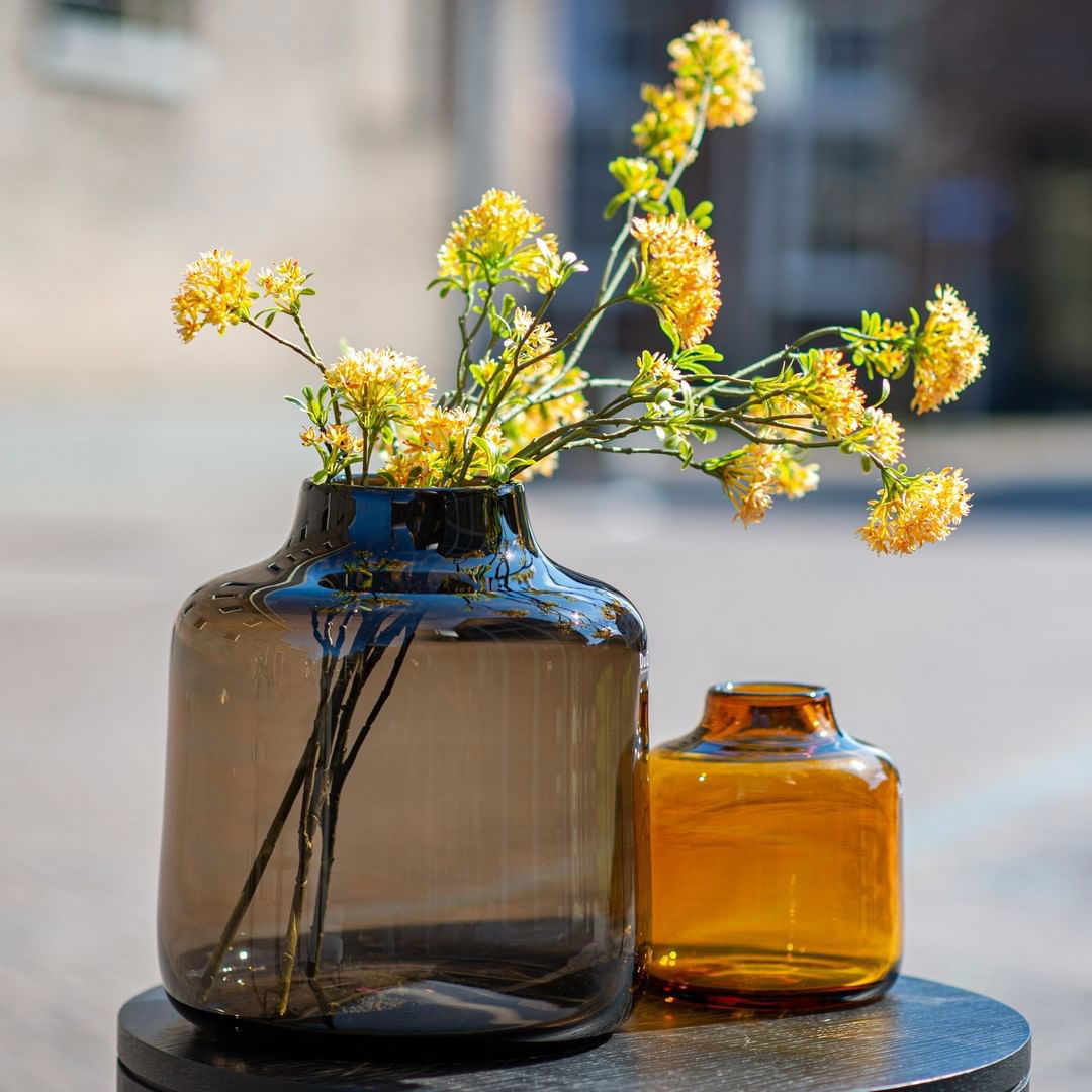 Lowlands Design Tisza Amber Vase