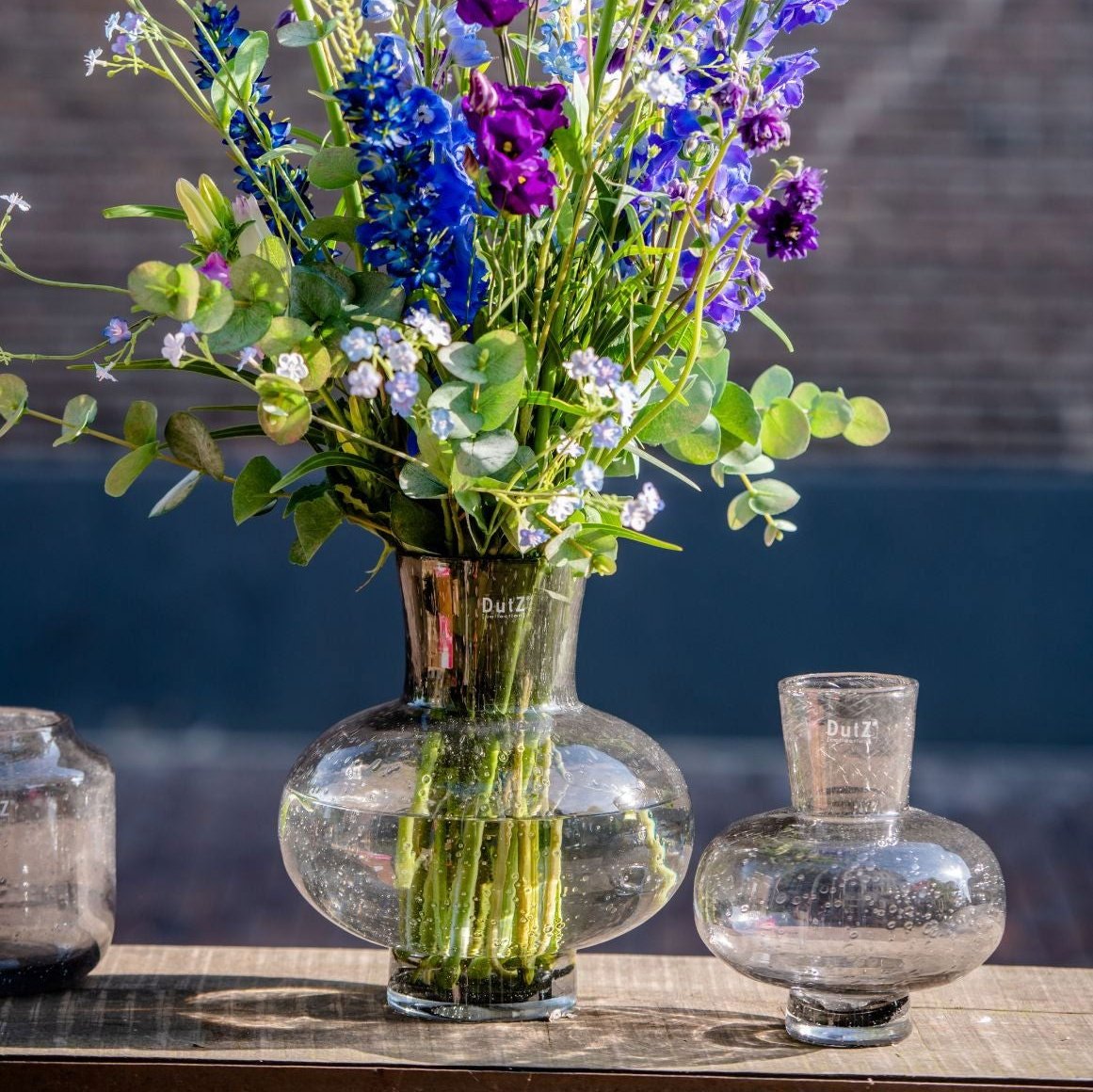 Lowlands Design Modest Grey Bubbles Vase by Dutz