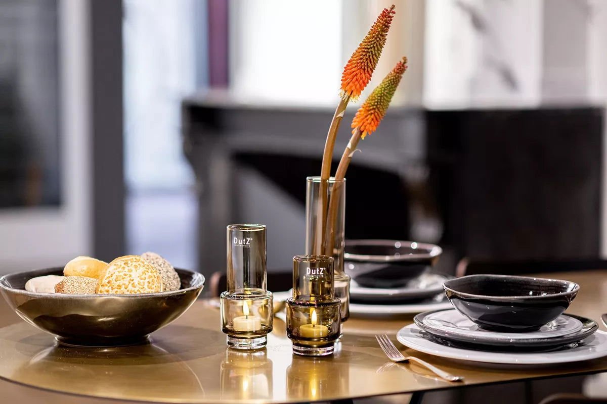 Lowlands Design Rona Vase - Smoky Brown