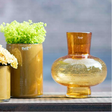 Lowlands Design Modest Vase - Gold Bubbles