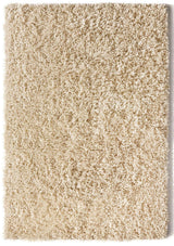 Imperial Ivory Shaggy Pile Wool Rug