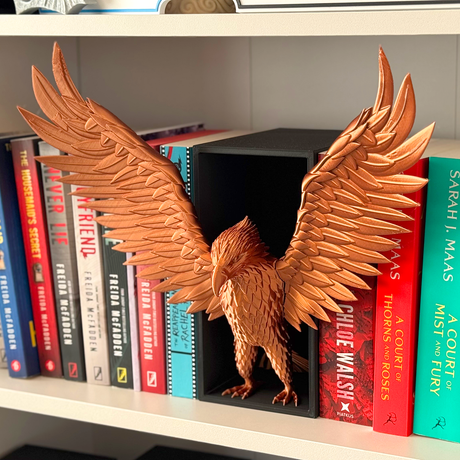 Filamora Studios Magical Eagle Book Nook Fantasy Bookshelf