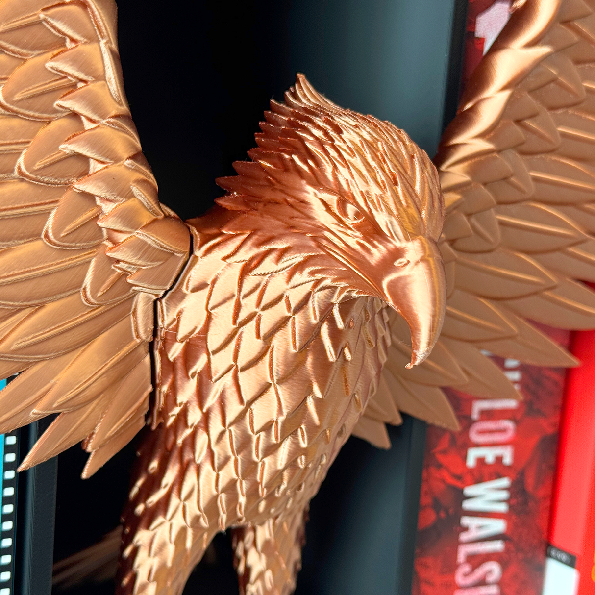 Filamora Studios Magical Eagle Book Nook Fantasy Bookshelf