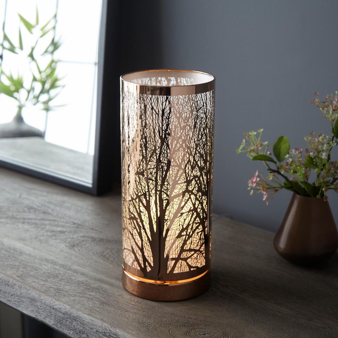 Pagazzi Mason Copper Touch Table Lamp