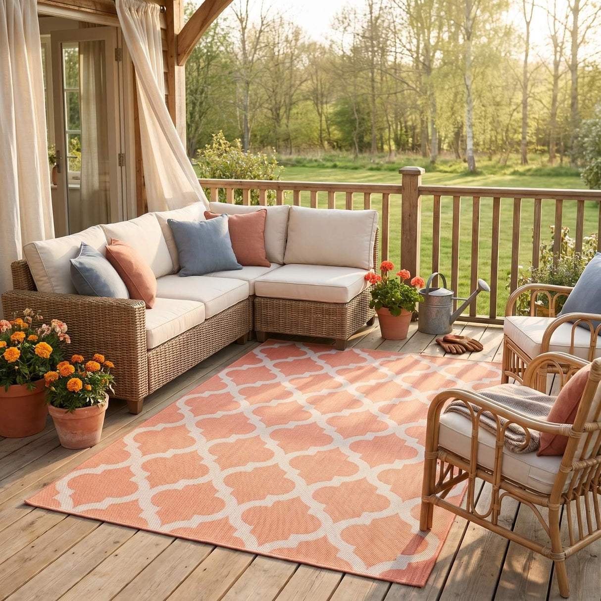 Ecology Outdoor Rug Orange | 400OR