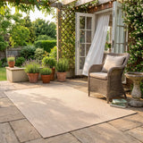 Ecology Outdoor Rug Beige 500B by The Rugs